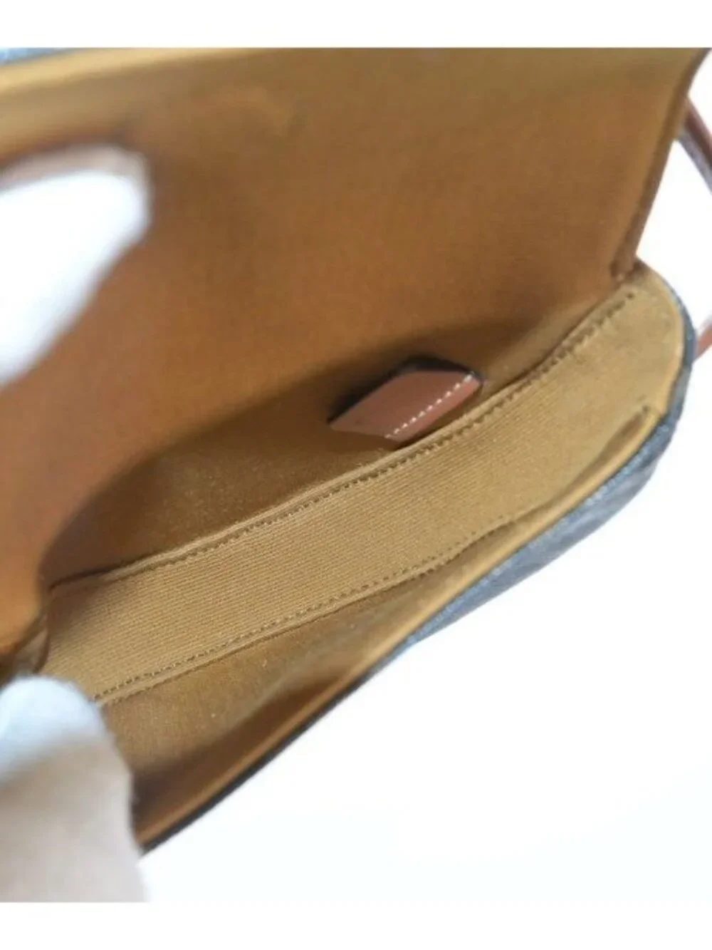 Celine Shoulder Bag Canvas Black - Picture 4 of 10